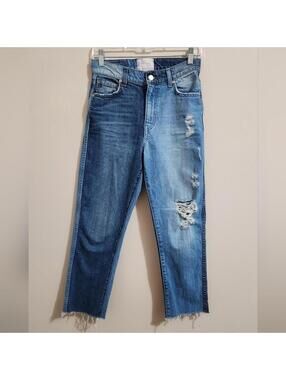 Revice 2 tone yin yang mid rise jeans women size size 26